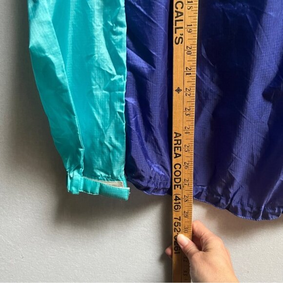 Vintage L.L. Bean colour block pullover nylon jacket Sz M - Picture 9 of 9